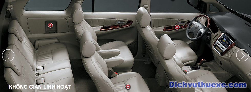 Cho thuê xe 7 chỗ Innova đi Chùa Hương xe đẹp, giá cạnh tranh