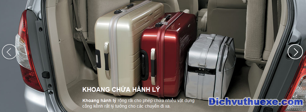 Cho thuê xe 7 chỗ Innova đi Chùa Hương xe đẹp, giá cạnh tranh
