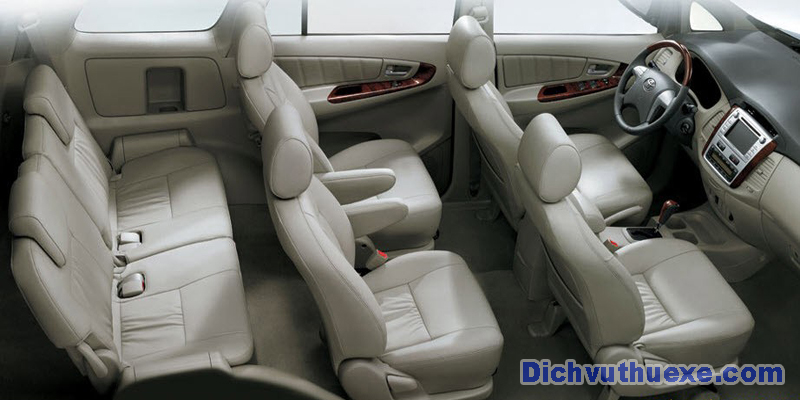 Cho thuê xe 7 chỗ Innova