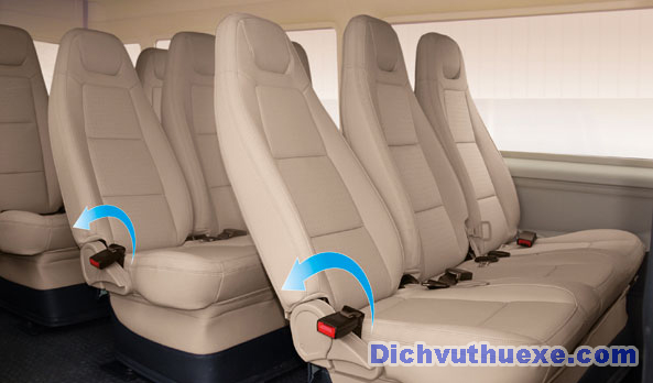 Dịch vụ cho thuê xe Ford Transit 16 chỗ đi Côn Sơn Kiếp Bạc