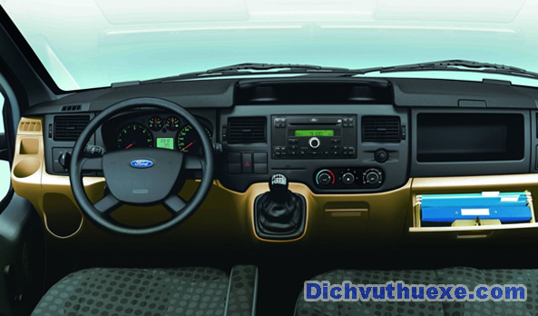 Dịch vụ cho thuê xe Ford Transit 16 chỗ đi Côn Sơn Kiếp Bạc