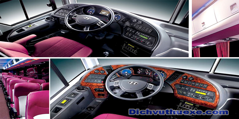 Cho thuê xe Hyundai Univer 45 chỗ